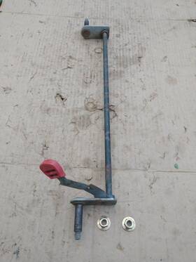 11a-b290711 Mtd 611-04143b Troy-bilt Front Axle Assembly With Height Arm And Nuts