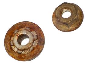 618-0307d Mtd Single Speed Transaxle Hub And Nut Lot 966