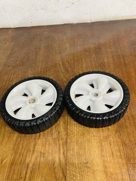 734-1988 Mtd Set Of 2 Oem Genuine Front Wheels 7 Inch