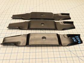 759-3812 Mtd 742-3002 Cub 15 Inch L 3/4 Ch 44 Cut 3 Pack Blades