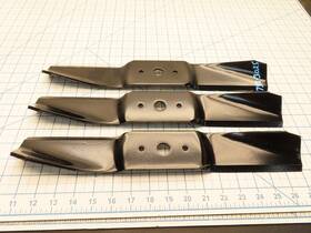742-3019 Mtd 742-3025 Cub 16-1/2 Inch L 3/4 Ch 48 Cut 3 Pack Blades