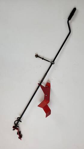 74707370637 Mtd Yard Machines Ryobi 21 Inch Snowblower Chute Crank Handle Assembly And Brackets