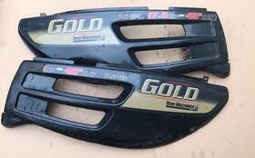 783-0476b Mtd 783-0475a Gold Riding Lawn Mower Right And Left Side Panels