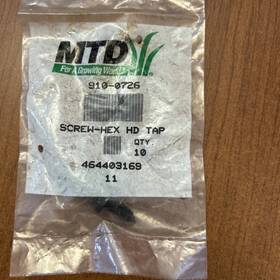 910-0726 Mtd 2 In Bag Self Tapping Screw Nos