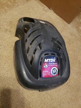 931-04437 Mtd Yard Machines Powermore Ohv Mower Engine Cover Shroud 139cc #284