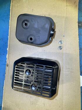 951-14429 Mtd 8x65mua Engine Muffler And Shield 951-14429/95115566