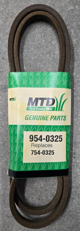 954-0325 Mtd Belt Part Number