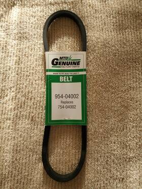 754-04002 Mtd 95404002 Genuine Oem 954-04002 Drive Belt For Lawn Mowers Replaces