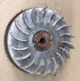 Hm80-155127g Mtd Points Ignition Flywheel 610848 With Ring Gear Tecumseh E3