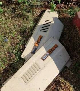 Gt1846 Mtd White 17330a Model Lawn Tractor Fenders