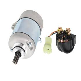 Trx250tm Munirater 903036758140 Starter Motor With Solenoid Relay Replacement For Honda Trx25