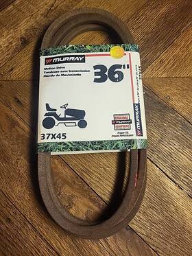 Murray 047282100585 Oem 37x45 36 Inch Blade Drive Belt
