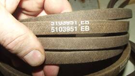 5103951yp Murray Genuine Oem Simplicity Snapper Belt T90