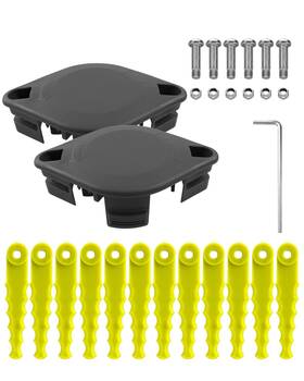 Acfhrl2 Nahntaipy Weed Eater Bladed Head Trimmer Kit With 12 Quick Load Blades C