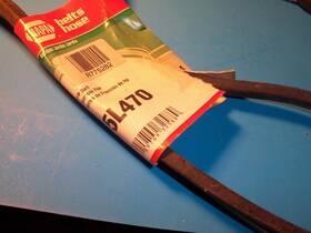 44-61478 Napa New 5/8 Inch X 47 Heavy Duty Lawnmower Belt V-belt B60k 5l470k Bc1