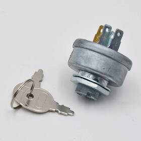 0267 Nc Craftsmen Riding Lawn Mower Ignition Switch With 3 Position 2 Keys Silver