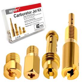 Ryy002 Neprift Carburetor Jet Kit 42 Pcs For Mikuni Main And Pilot Jets Motorcycle Tuning Repair
