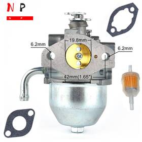 Cmv6-b20 Newmotoparts 090881a Carburetor For Generac Guardian 220rv Generator 0802-0 0661-4