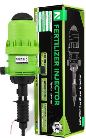 Newtry 883021663672 0.4%-4% Fertilizer Injector For Drip Irrigation Adjustable Water Power