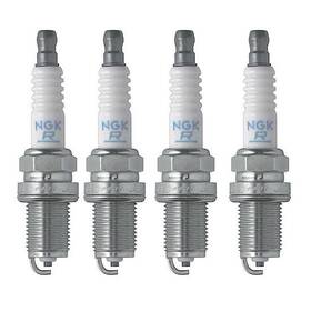 Ngk 087295046449 4 Pack Of Genuine Oem 4644 Spark Plugs - Bkr7e-4pk