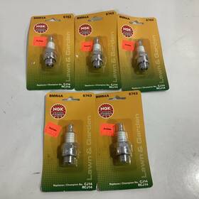Bmr4a Ngk 6743 Set Of 5 Spark Plugs Lawn And Garden Small Engine Applications