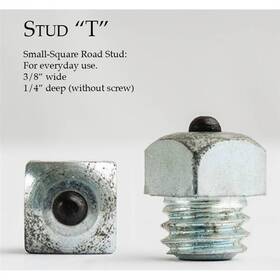 Nunn Finer 846774014931 Small-square Road Stud Studs - Pack Of 10