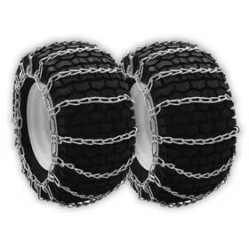 490-241-0029 Oakten 313055848894 16x6.5x8 Inch 2-link Tire Chains Replace Cub Cadet Mtd Troy Bilt Zi