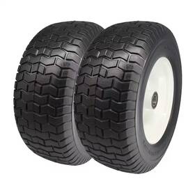 Ogracwheel 445028655659 16 Inch X 6.50 -8 Flat Free Lawn Garden Tire 1 Bearings 3 Center Hub