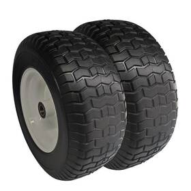 Ogracwheel 642862839321 16 Inch X 6.5 Flat Free Wheel Assembly With Turf Tread