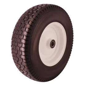 Ogracwheel 711181027143 16 Inch X 5.00-8 Flat Free Replacement Wheels With Turf Tread 1.0 Bore S