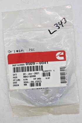 0509-0041 Onan Genuine Oem Oil Seal