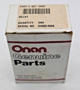 307-0597 Onan Genuine Oem Relay