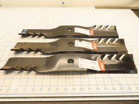 K5617-34330 Oregon 396-812 18-5/8 Inch L 7/8 Ch Fit Kubota 3 Pack Blades 54 Cut