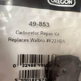 49-853 Oregon Walbro Carburetor Rebuild Kit