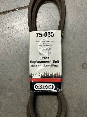 754-0350 Oregon 75-035 Engine Drive Belt Mtd 100 700 800 Series 46 Inch Mowers Sw32c