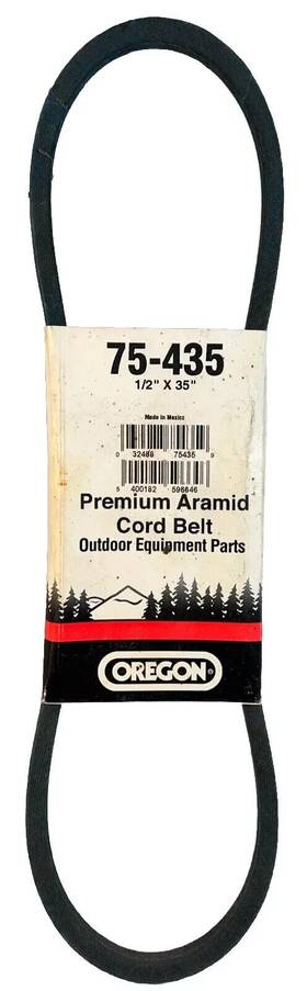 75-435 Oregon 1/2 Inch X 35 Premium Aramid Cord Replacement Belt
