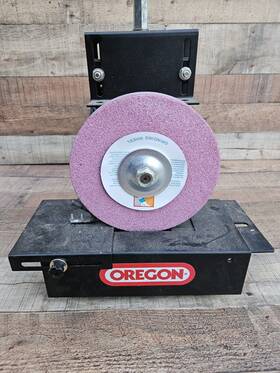 88-025 Oregon Standard Duty 1/3 Hp Blade Grinder Used