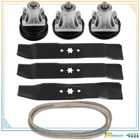 R176pa191s13 Orrigey 46 Ftft Deck Rebuild Kit Blade Spindle Belt For White Outdoor Ztt 2150 Zero Turn