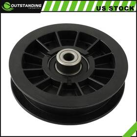 Ou18375101otd Outstanding-carparts Deck Belt Flat Idler Pulley Fits Exmark 116-2456