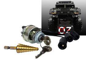 Mp-04 Oz-usa Ignition Starter Keyed Switch Military Plug 4-position Key