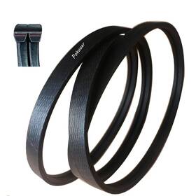 K5647-34710 Pokuuer Pu-132 Lawn Mower 60 Deck Belt With 2 Bands 1 1/8 X 123 For Kubota K564