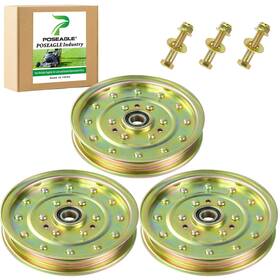Poseagle Dltz07-003-2 3 Pack 1-633109 Pulley Replaces Exmark Idler Toro Part #