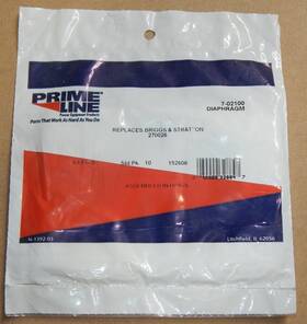 270026 Prime Line Products 10 Briggs And Stratton Diaphragm