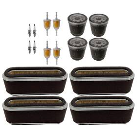 Am101191 Proven Part 4pk Maintenance Tune Up Kit For John Deere Gx70 Gx75 Srx75 Fits