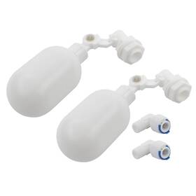 Wzsn006 Pxyelec 2 Pcs Water Filter Float Ball Valve With 1/4 Inch Quick 15.5mm