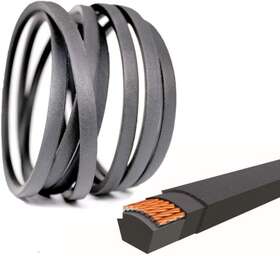 532197253 Qijia 445037699606 Lawn Mower Tractor Drive Deck Belt 1/2 Inch X100 1/4 For Husqvarna