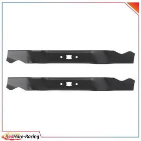 R18224ed016hare Redhare 2 Pack Mulching Blade For Mtd Cub Cadet 942-0741a 942-0741 742-0741