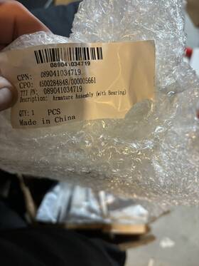 Ridgid 089041034719 Genuine Armature Assembly