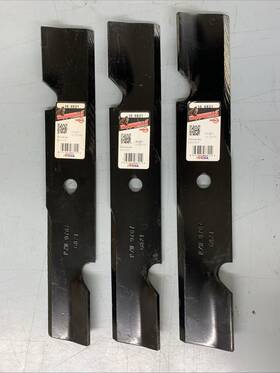 653101 Rotary 6821 New Set Of 3 Blades 15-5/16 Inch Replaces Exmark