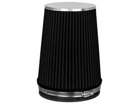 Afl6ck Rtunes Racing Black 6 Inch 152 Mm Inlet Truck Cold Air Cone Performance Washable Clamp-on Dry A